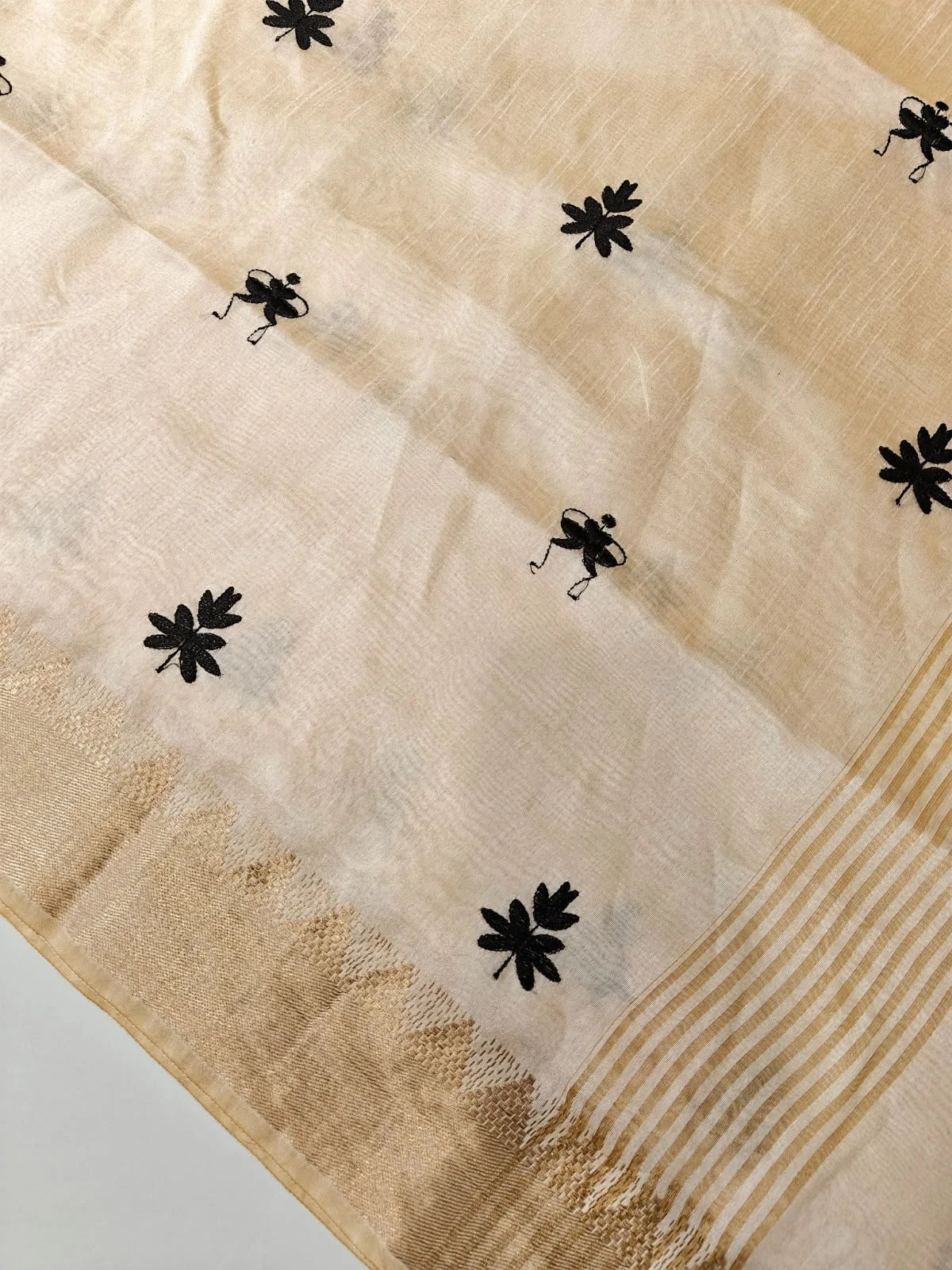 ASSAM WARLI – Premium Soft Assam Silk Saree